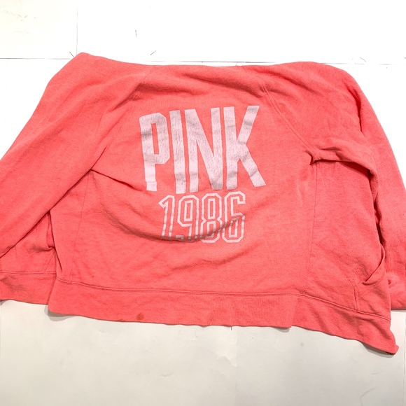 PINK Zip Up Logo Jacket - Picture 3 of 6